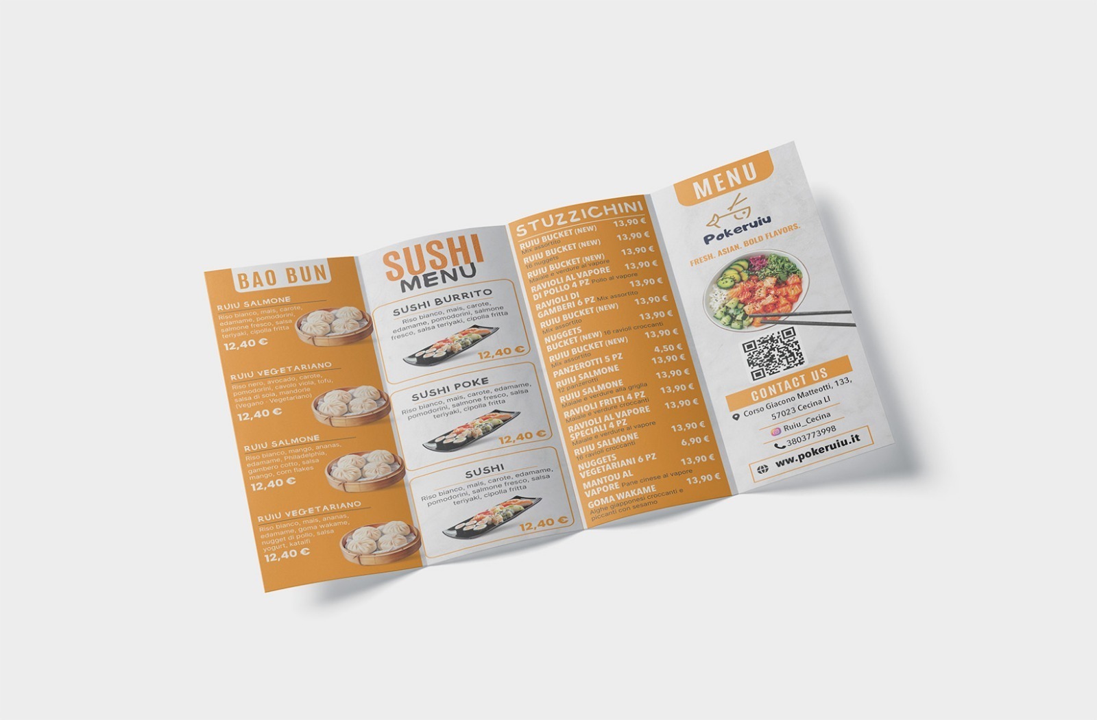 Quadra Folded Menu