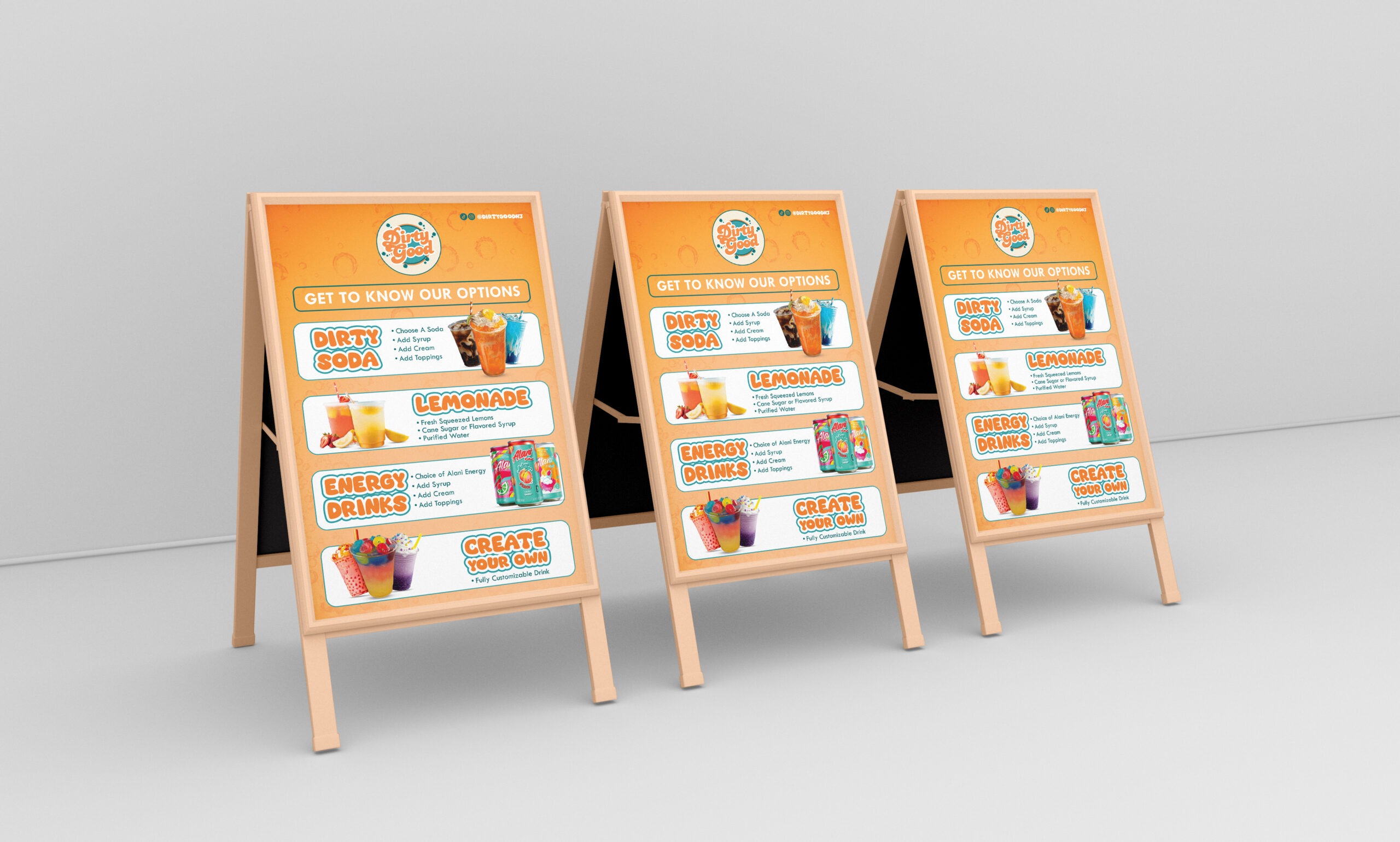 Wall Menu & Menu Boards