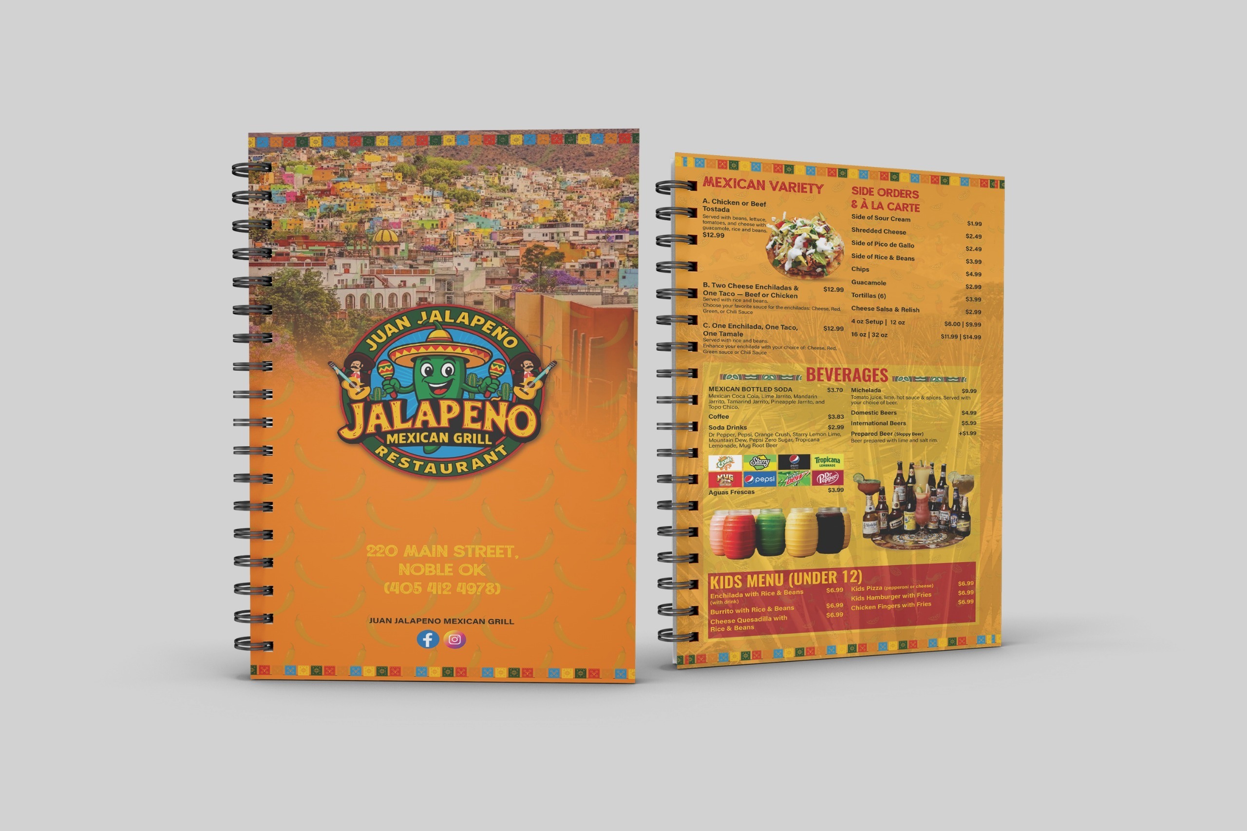 Menu Book