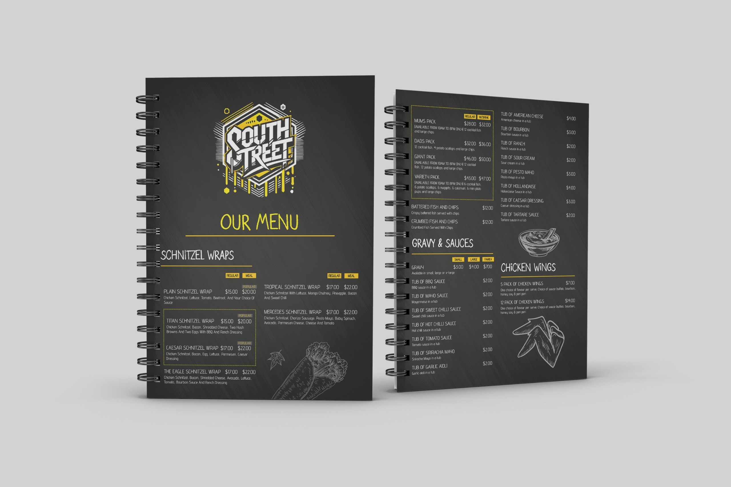 Menu Book