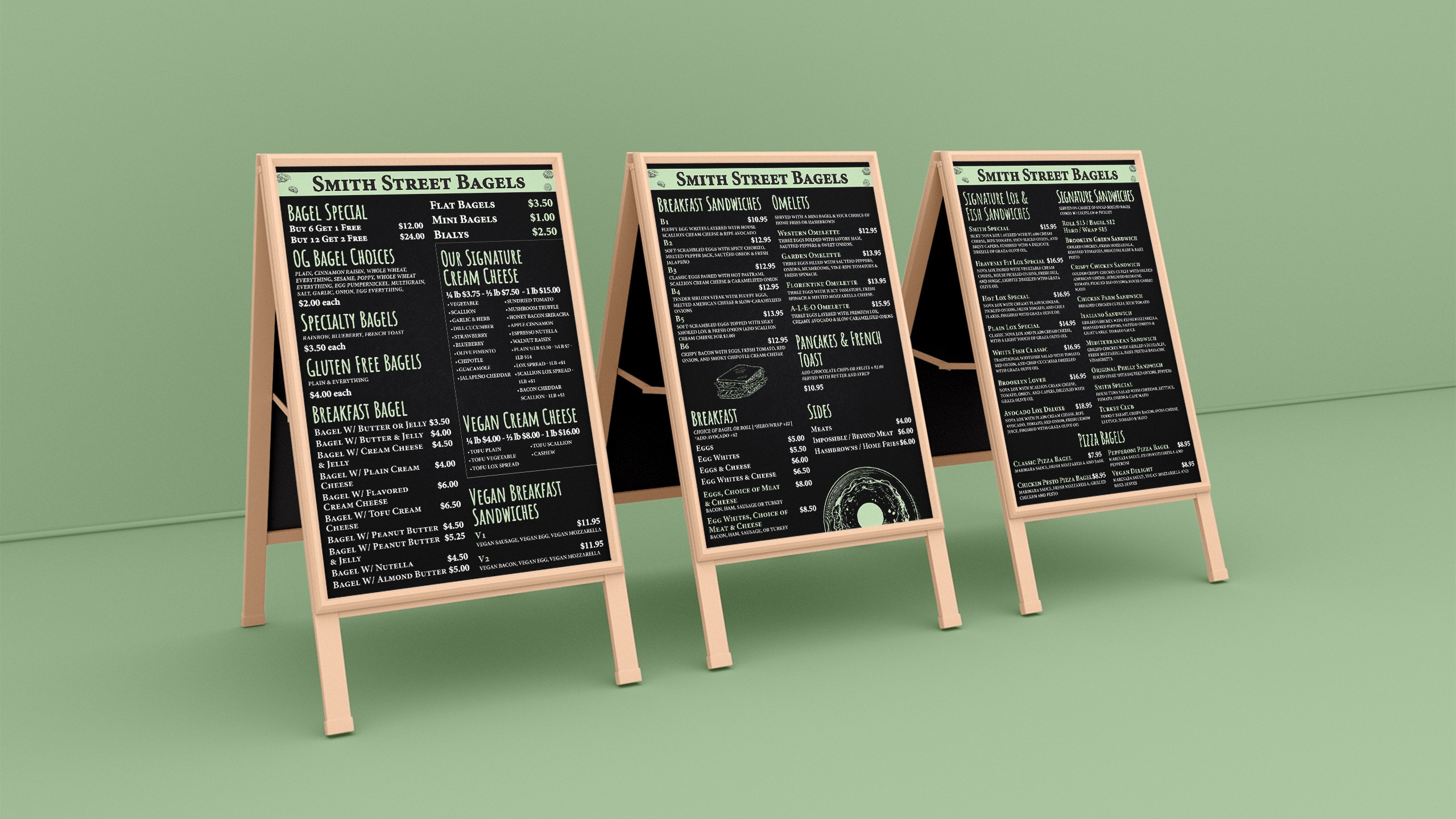 Wall Menu & Menu Boards