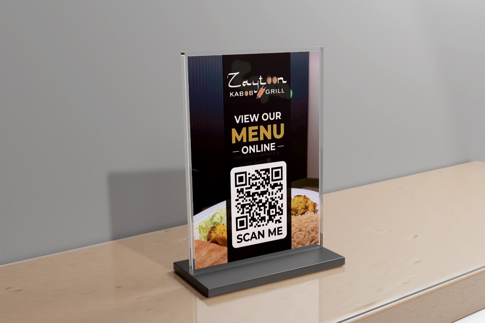 Qr Menu Standard